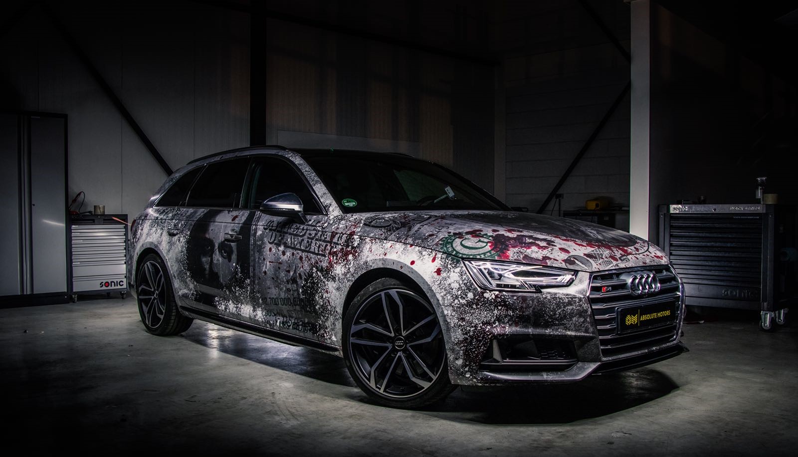 Objekt Reclame - Carwrapping Audi